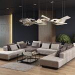 Confort suprem și design modern. Canapeaua Penthouse aduce eleganță și relaxare în livingul tău.